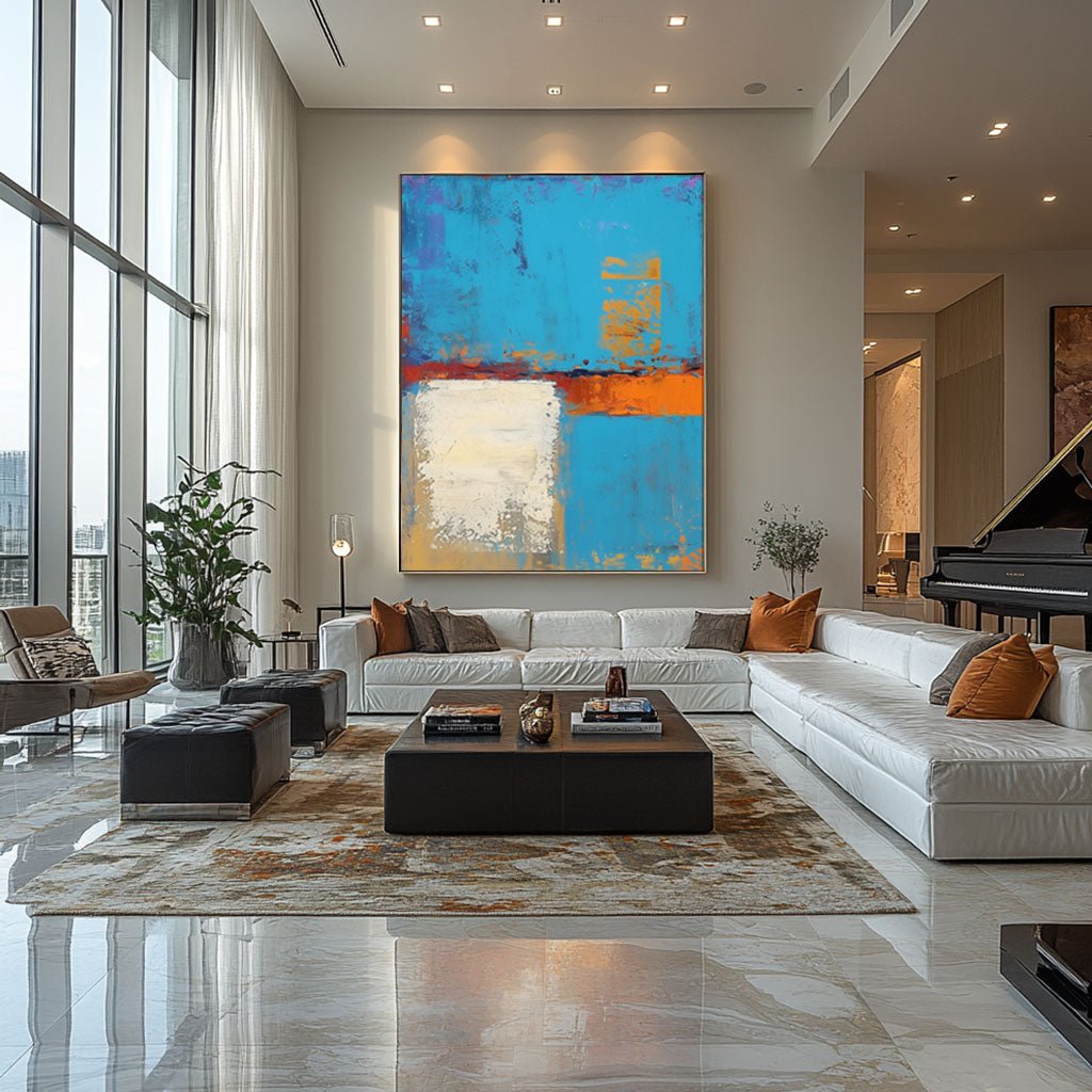 Abstract Painting "Dualidad"