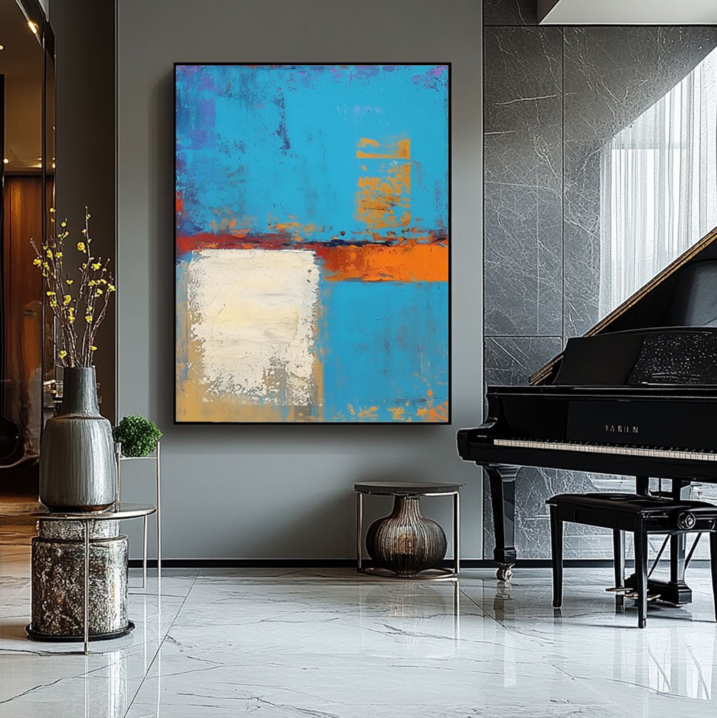 Abstract Painting "Dualidad"