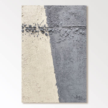 Abstrakt maleri "Dualidad Sosegada"