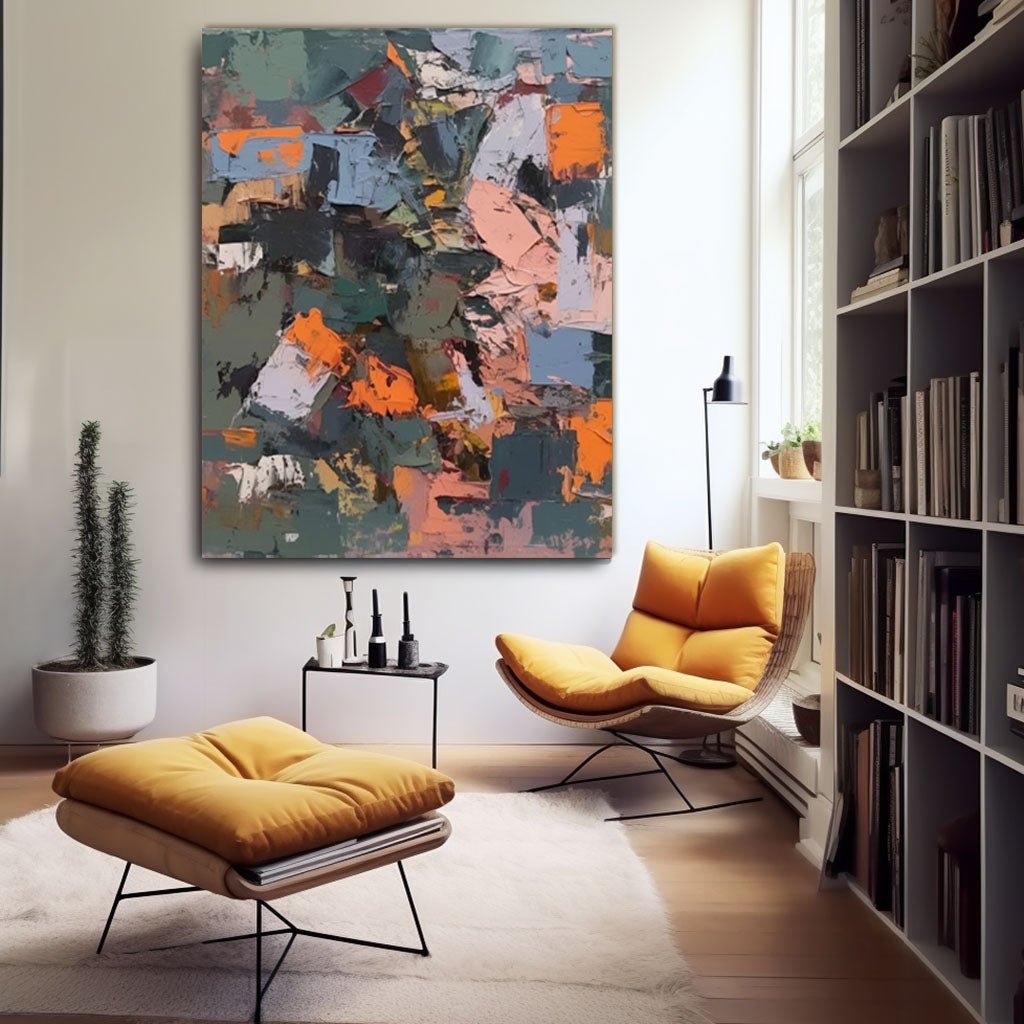 Abstract Painting "El Caos que Nos Define"