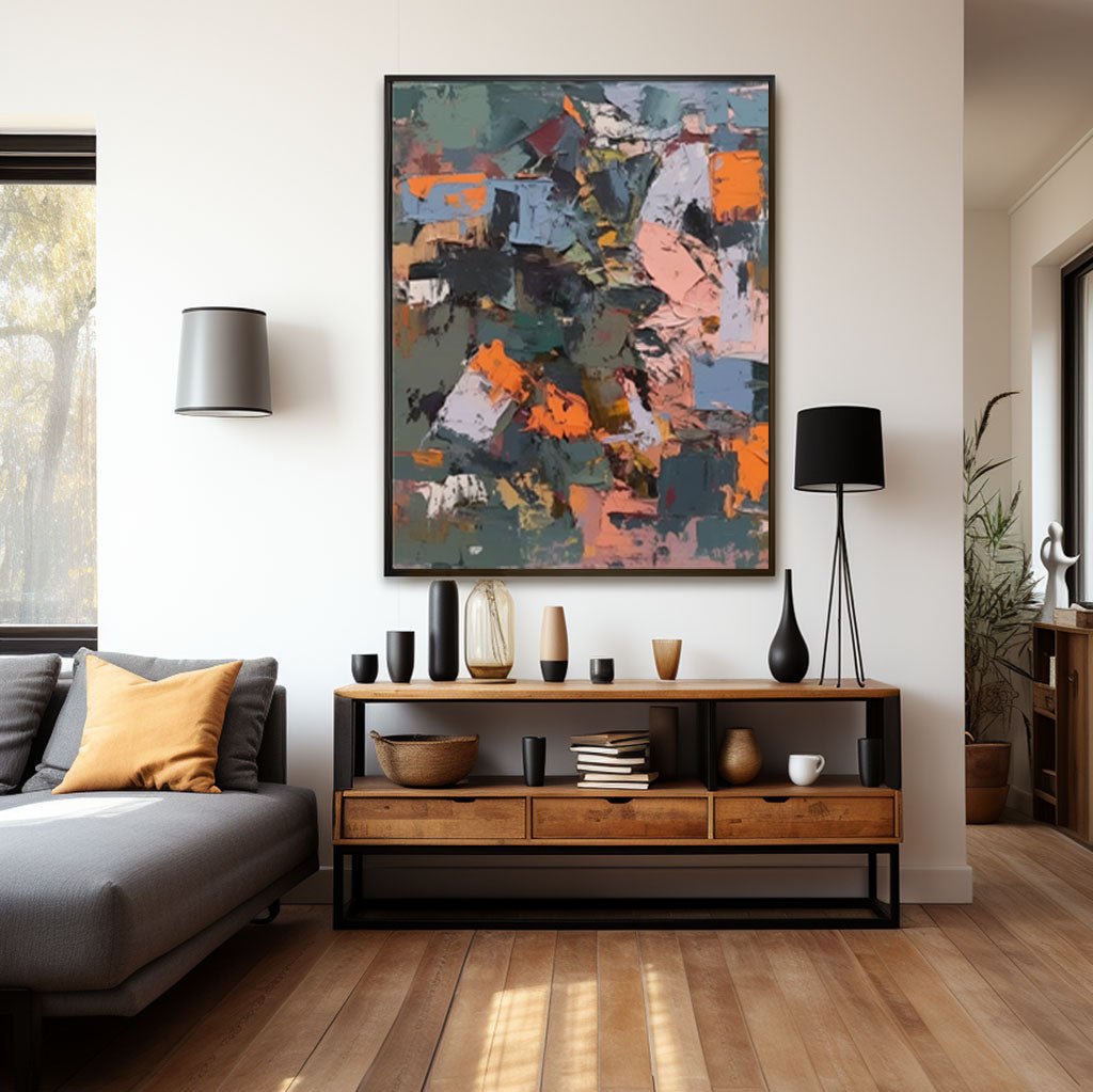Abstract Painting "El Caos que Nos Define"
