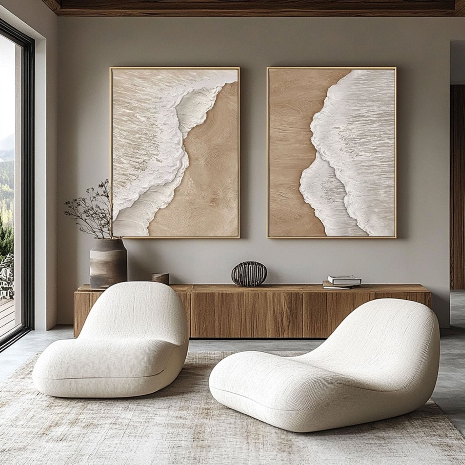 Abstract Painting "Élodie Marée"