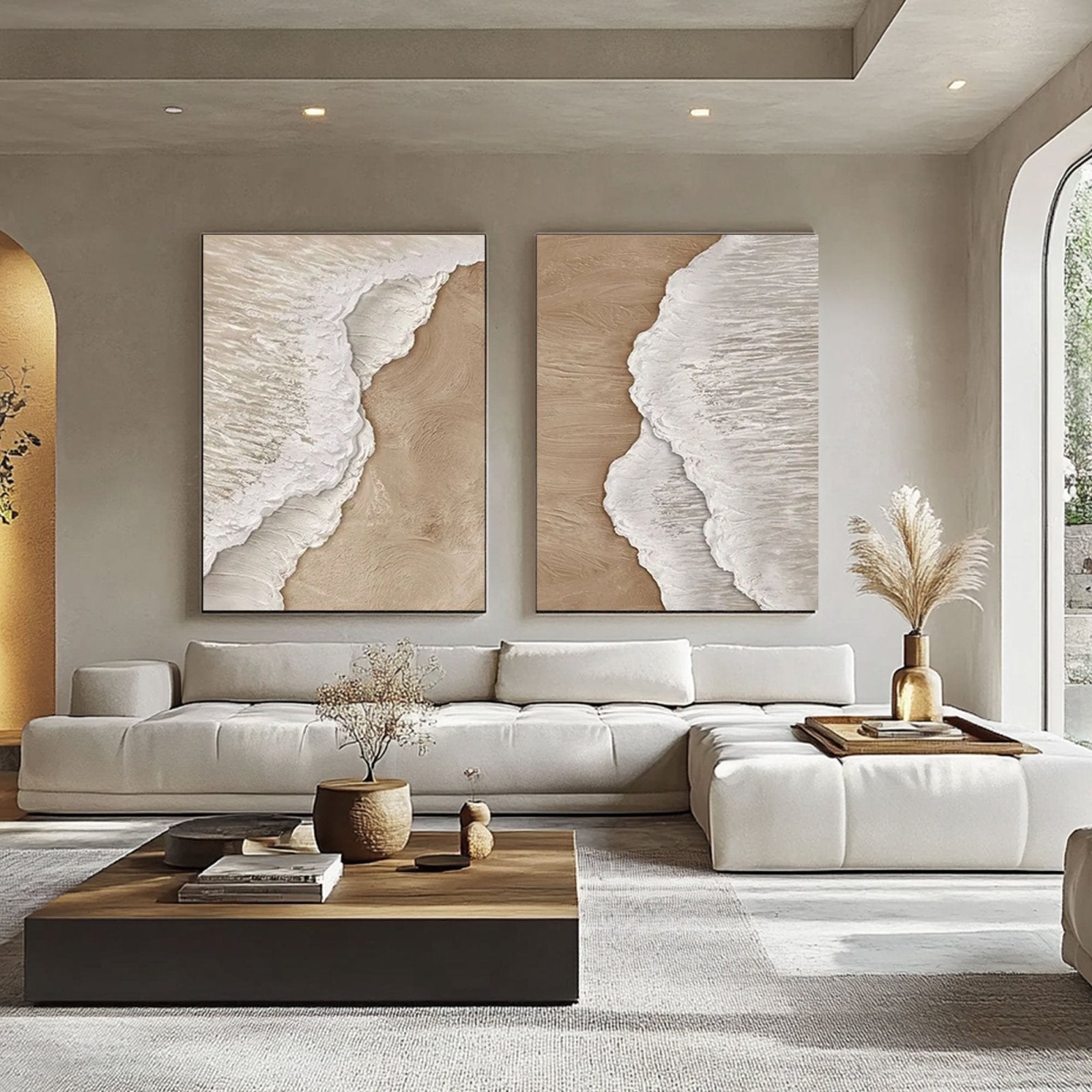Abstract Painting "Élodie Marée"