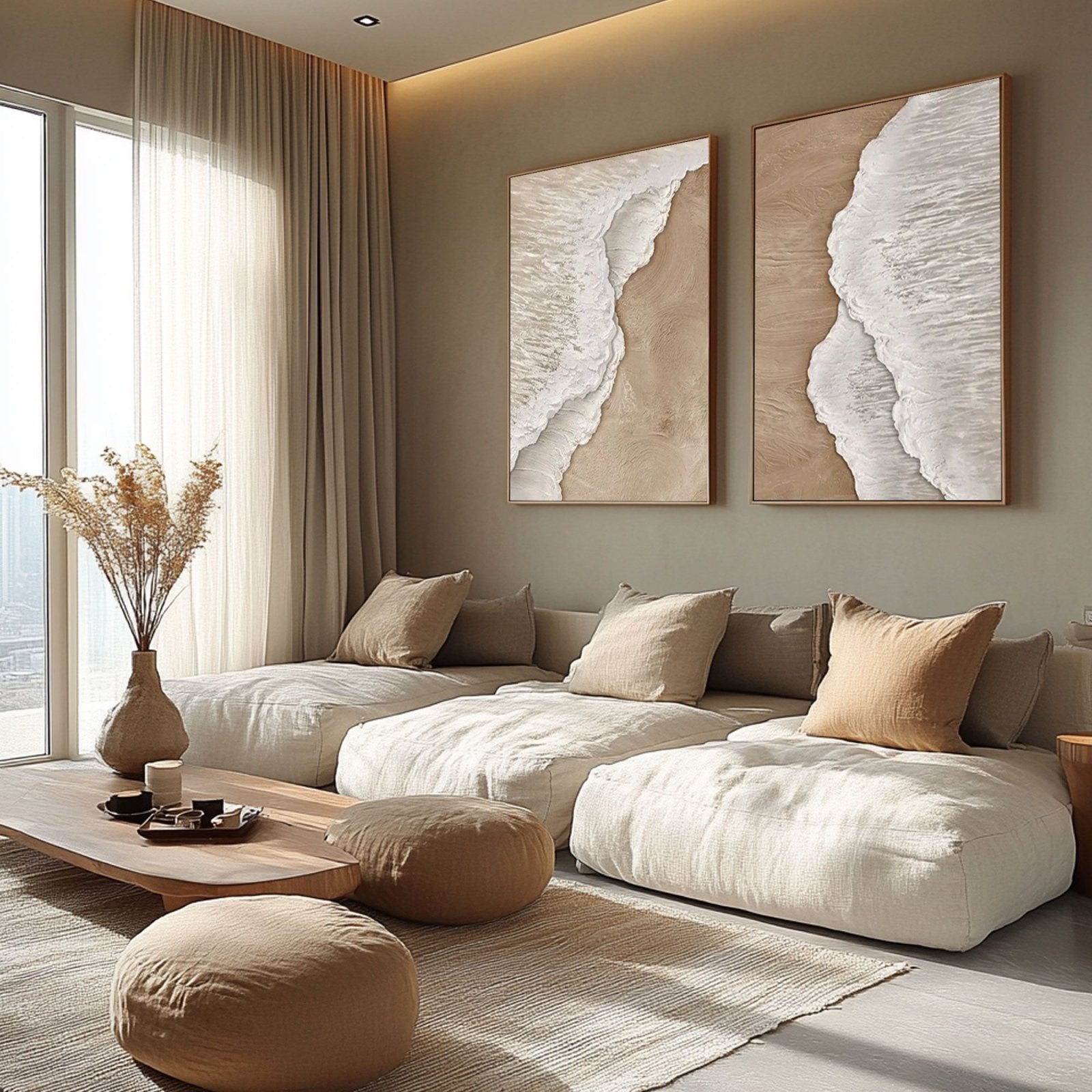Abstract Painting "Élodie Marée"