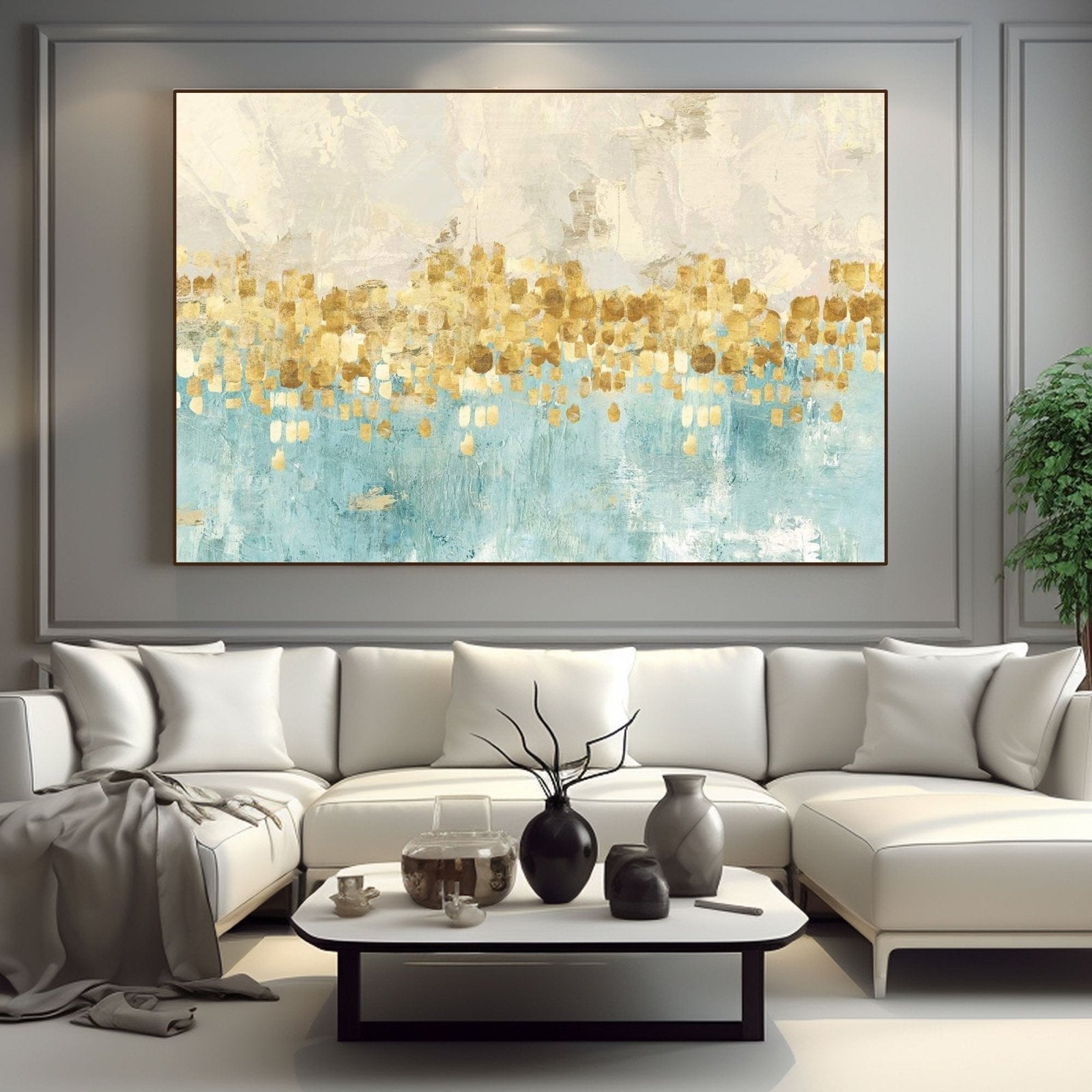 Abstract Painting "Elysium"