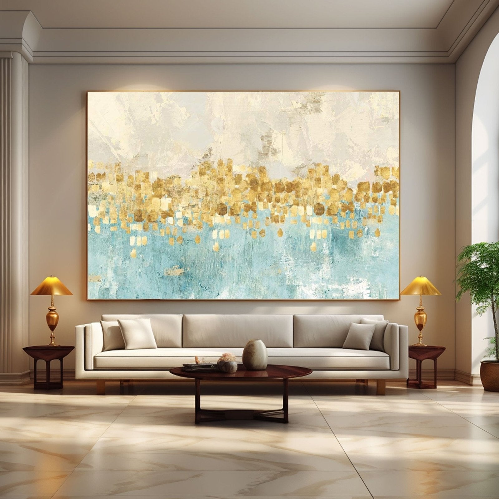 Abstract Painting "Elysium"