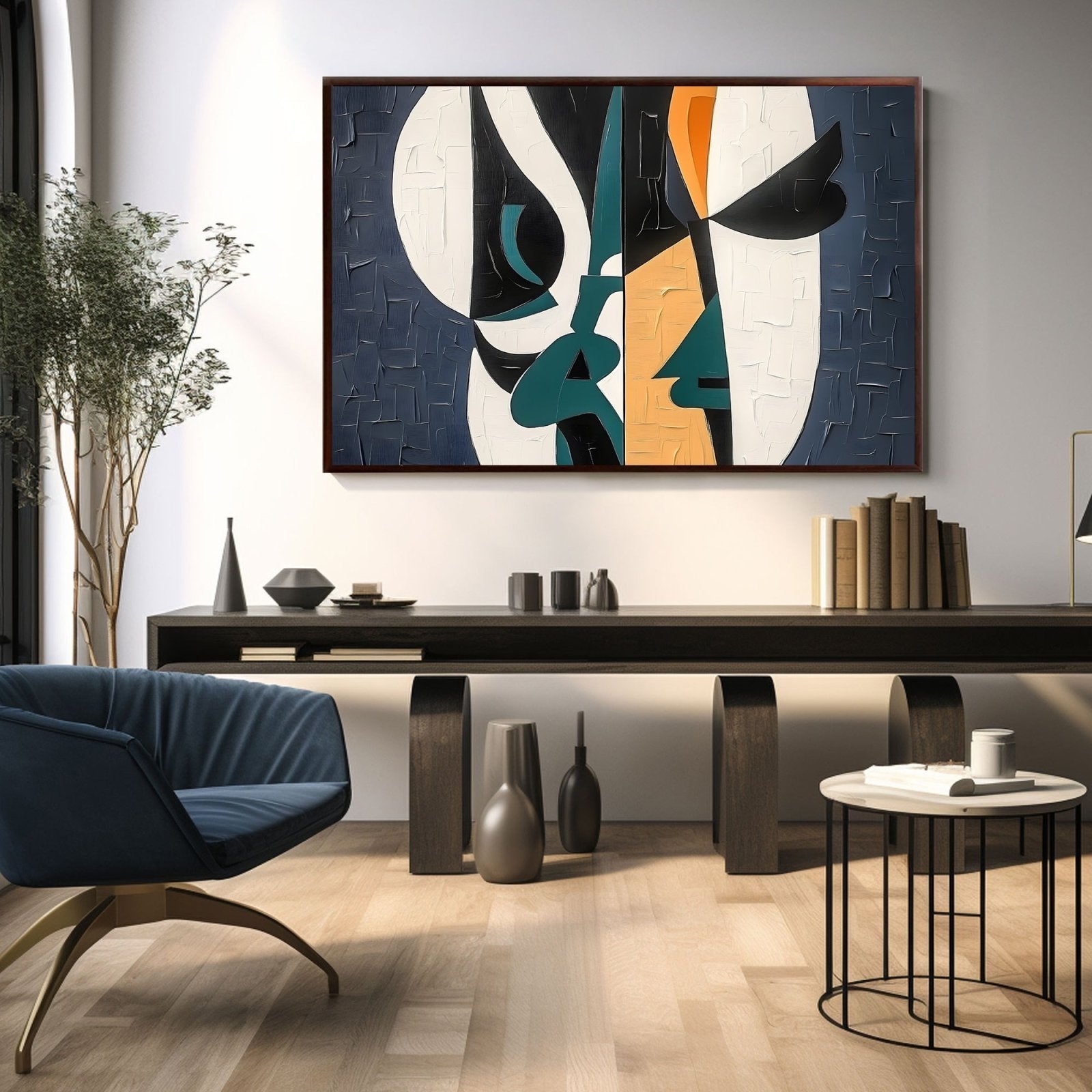 Abstract Painting "Encrucijada"