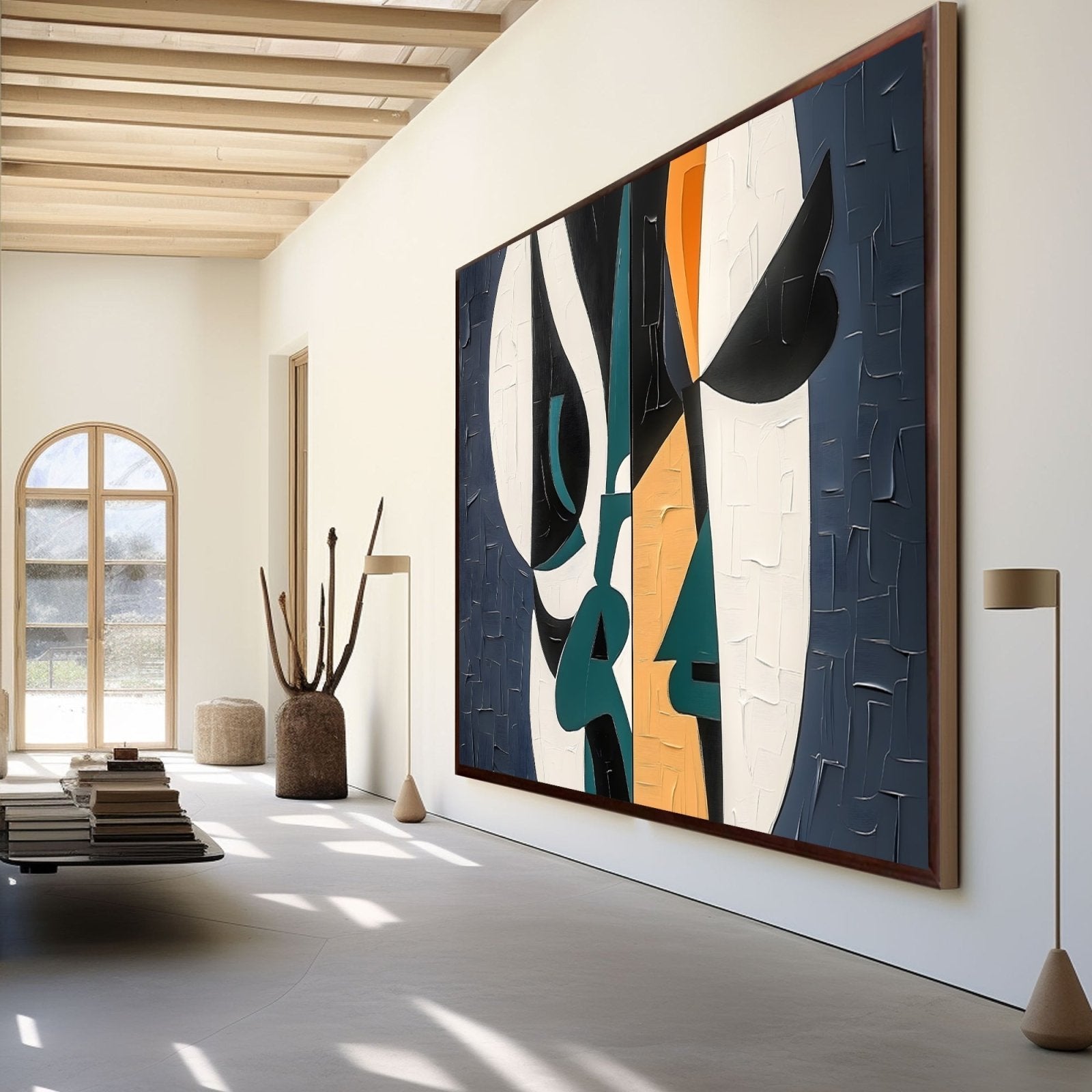 Abstract Painting "Encrucijada"