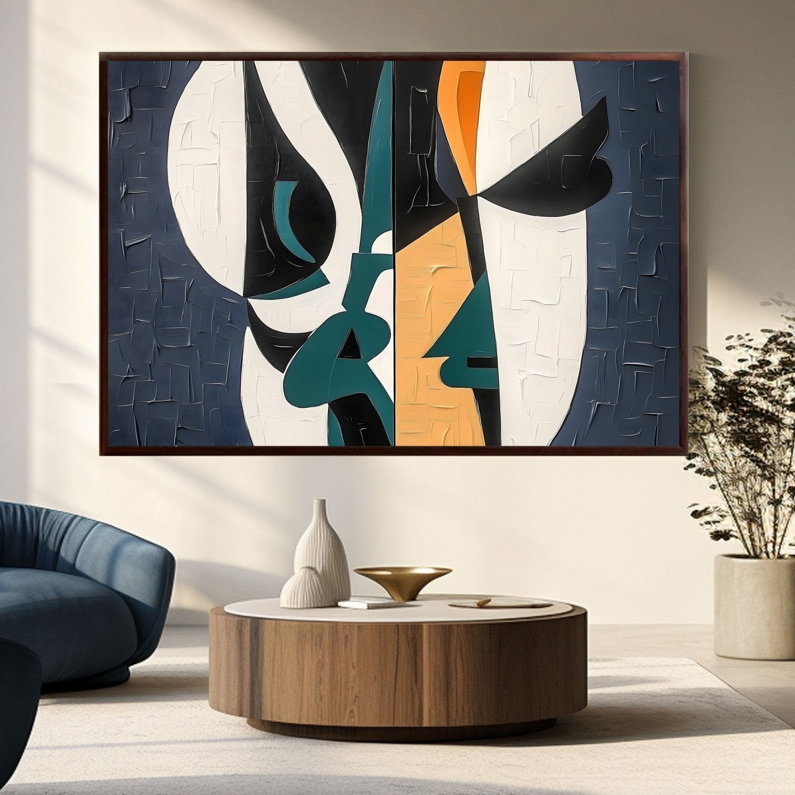 Abstract Painting "Encrucijada"