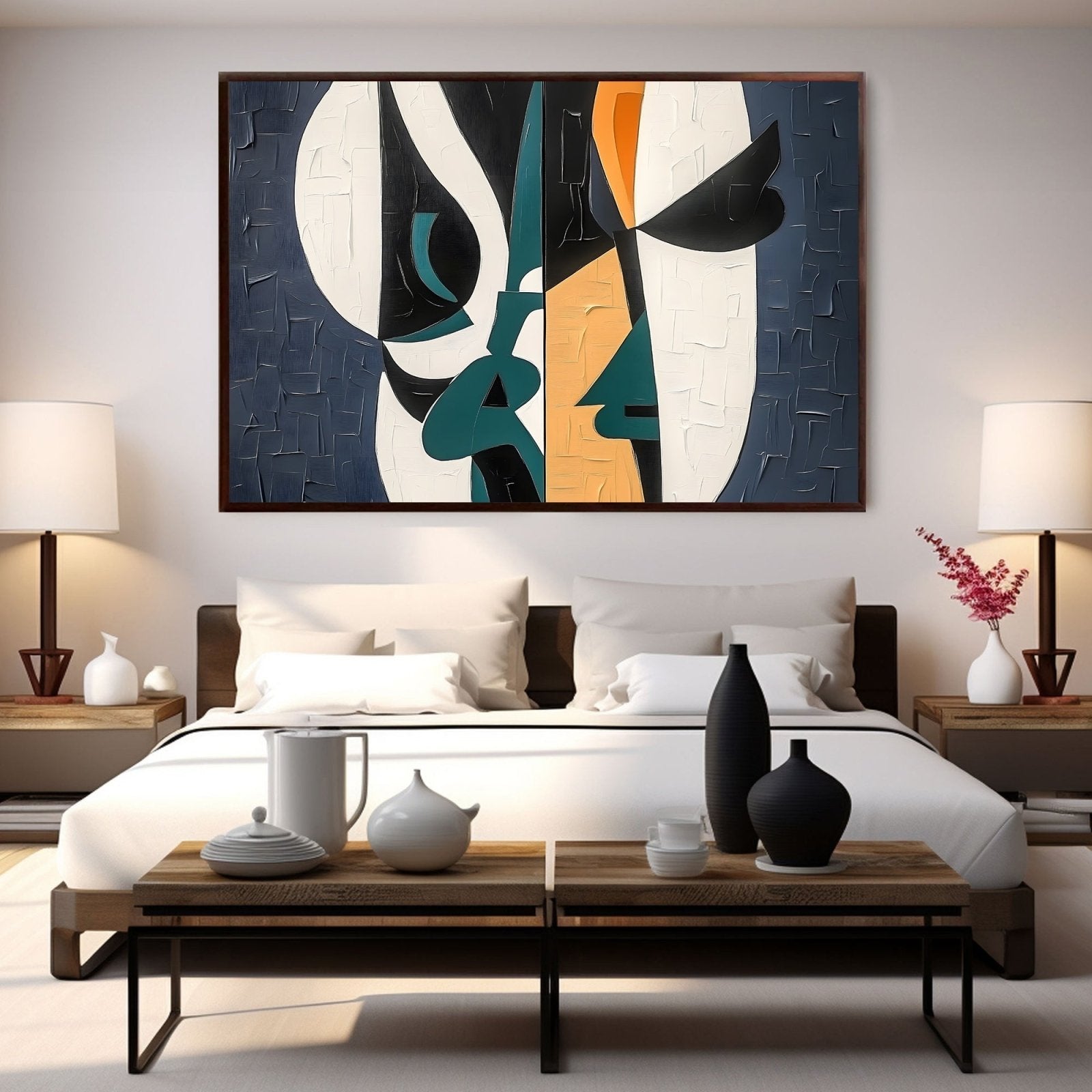 Abstract Painting "Encrucijada"