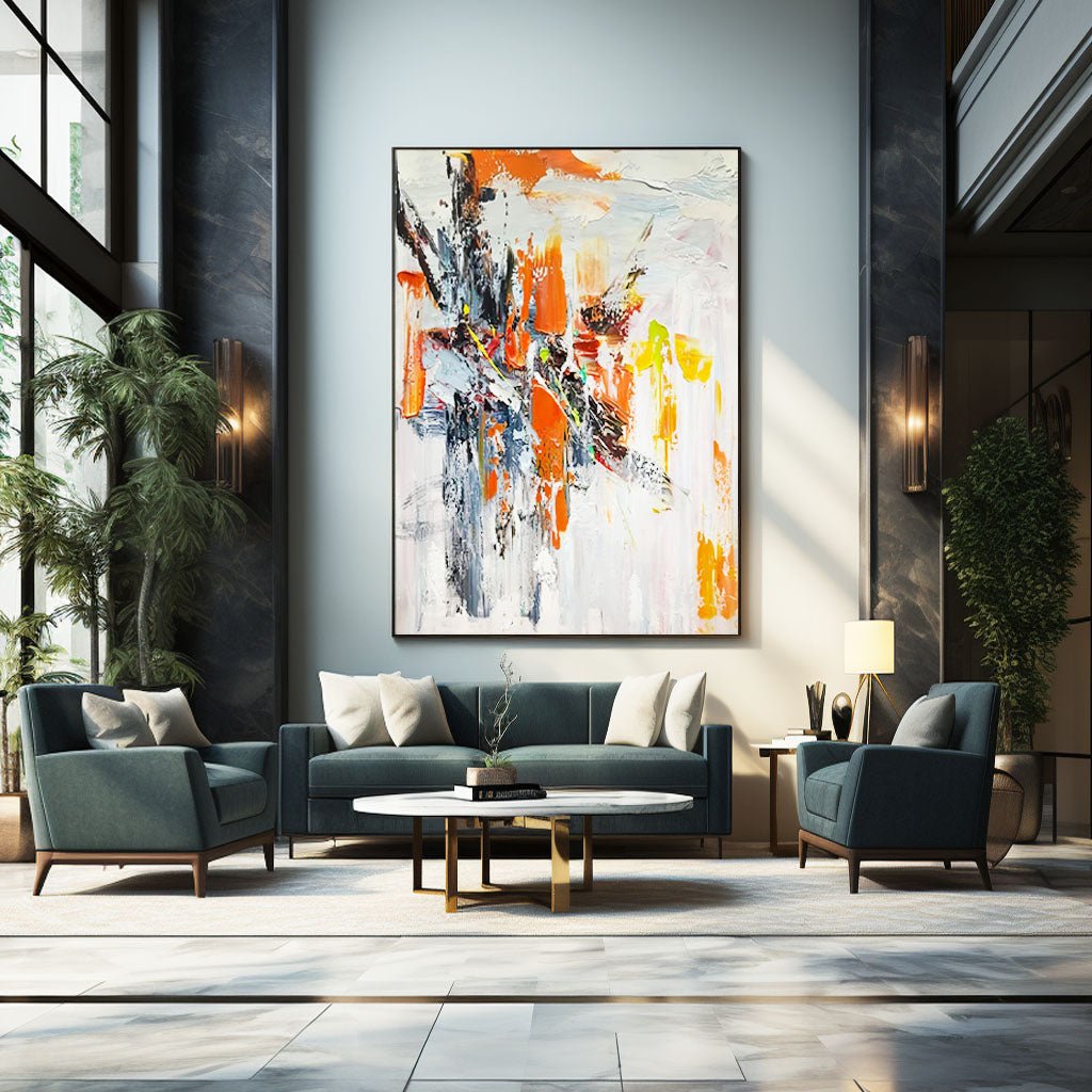 Abstract Painting "Puzzle"