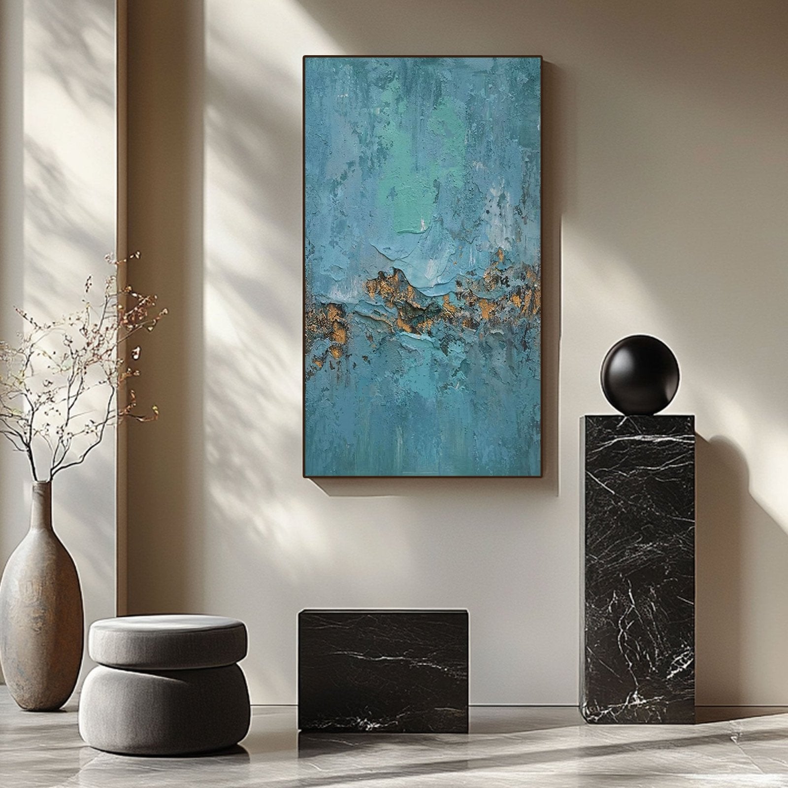 Abstract Painting "��nigme"
