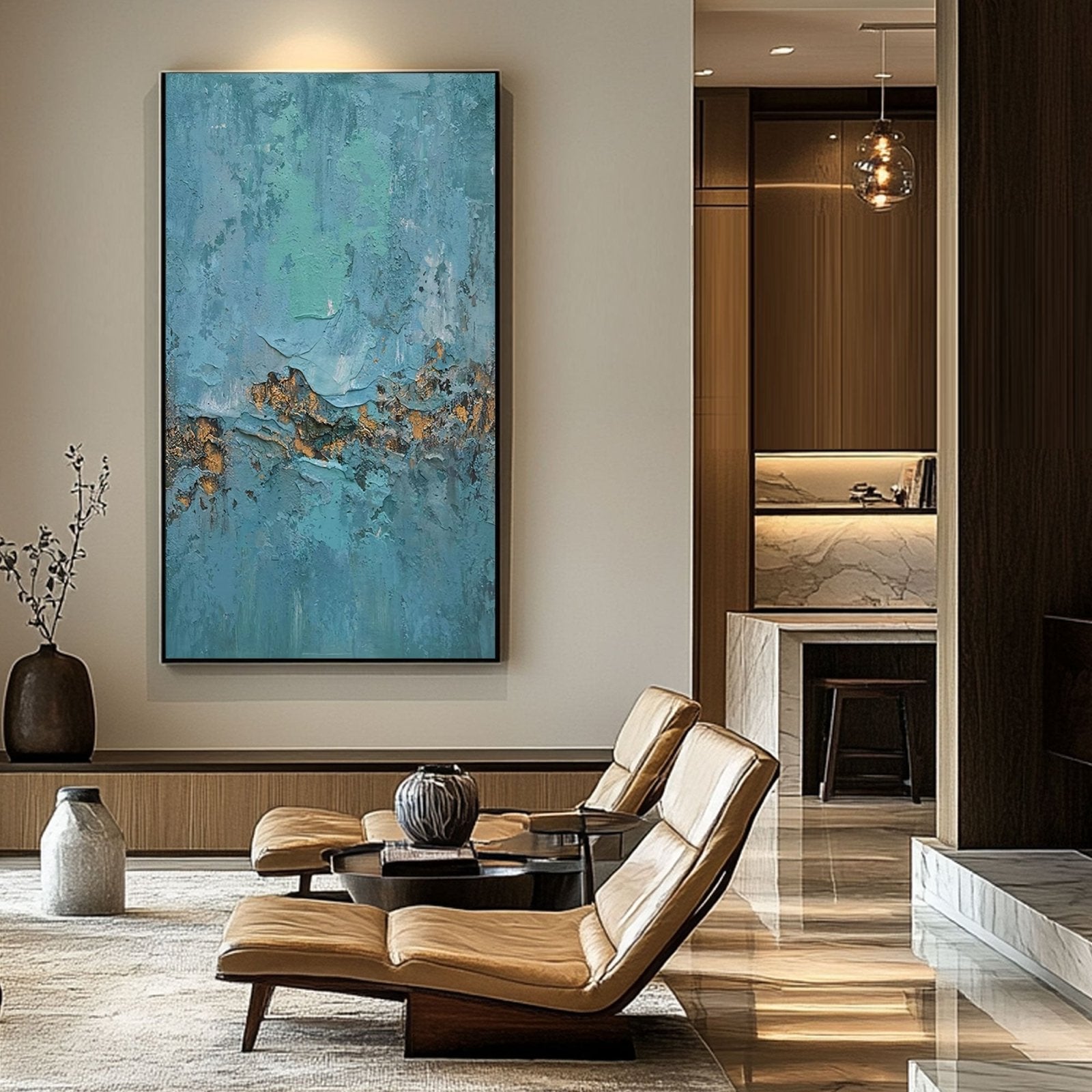 Abstract Painting "��nigme"