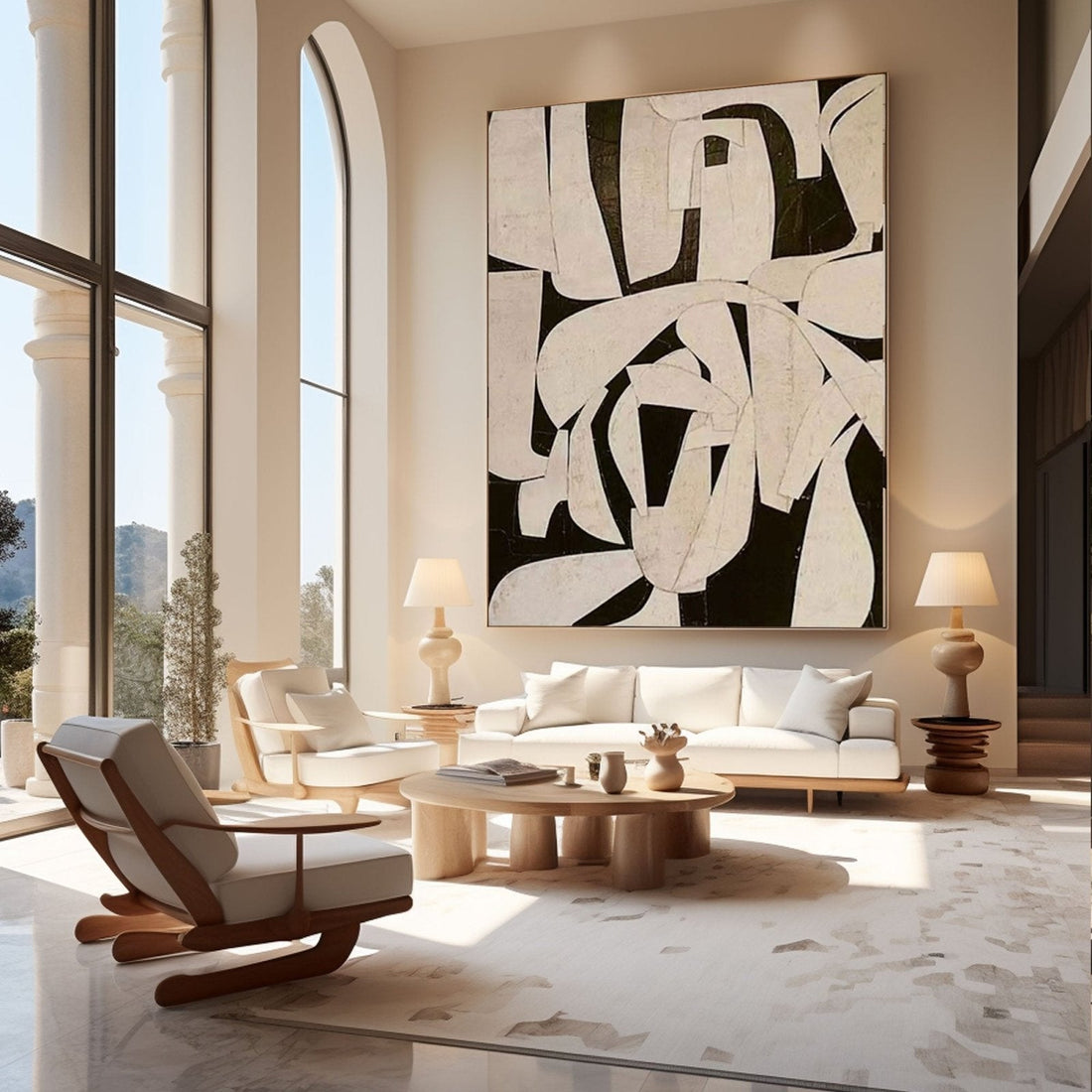 Abstract Painting "Entangle"