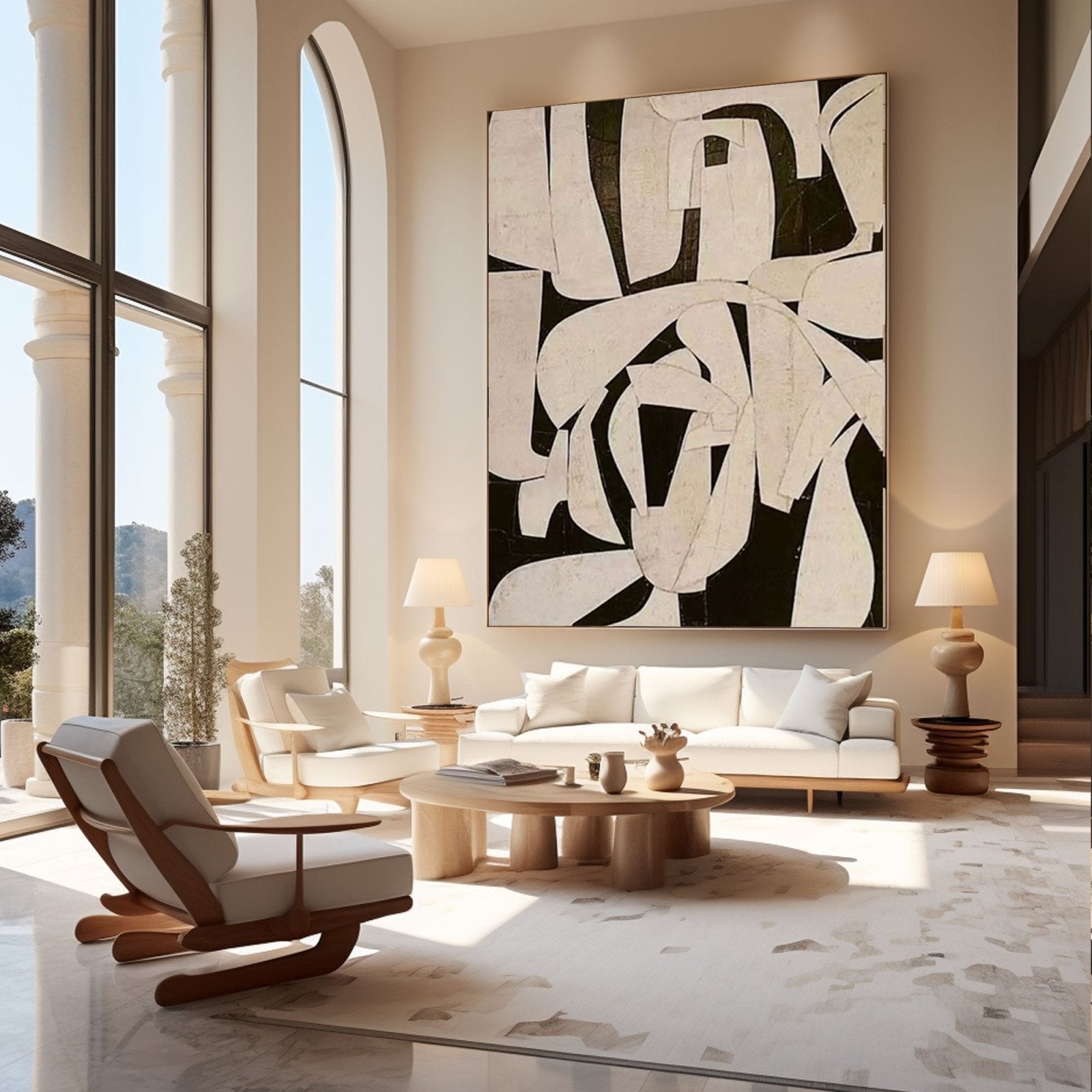 Abstract Painting "Entangle"
