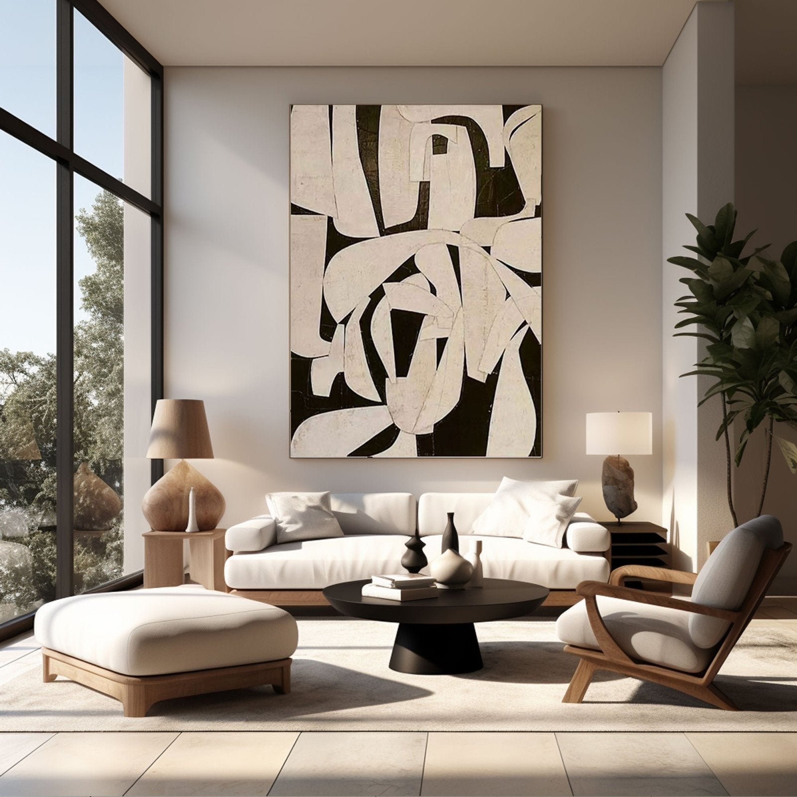 Abstract Painting "Entangle"