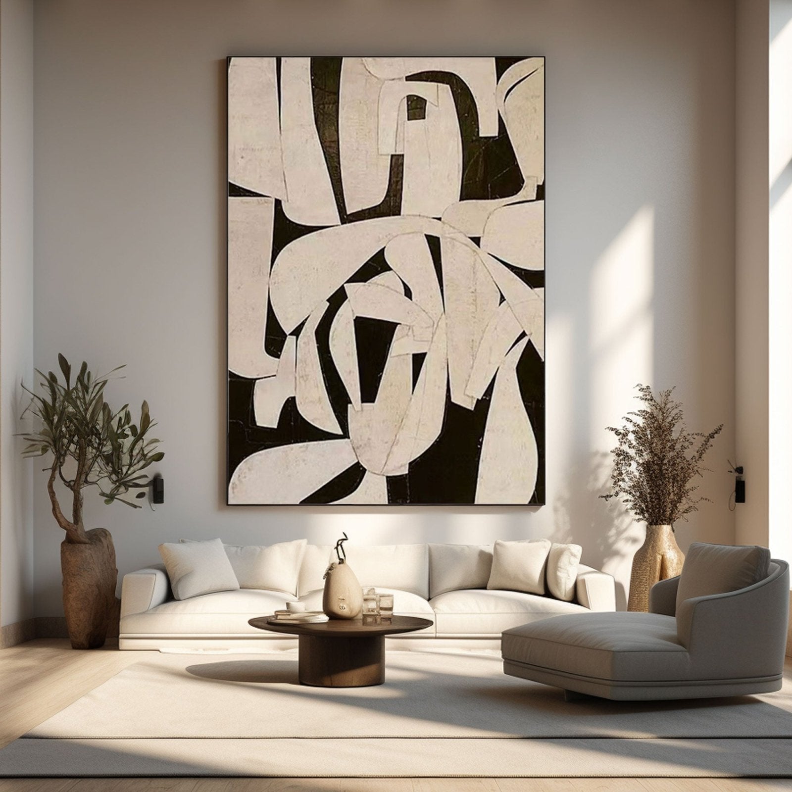 Abstract Painting "Entangle"