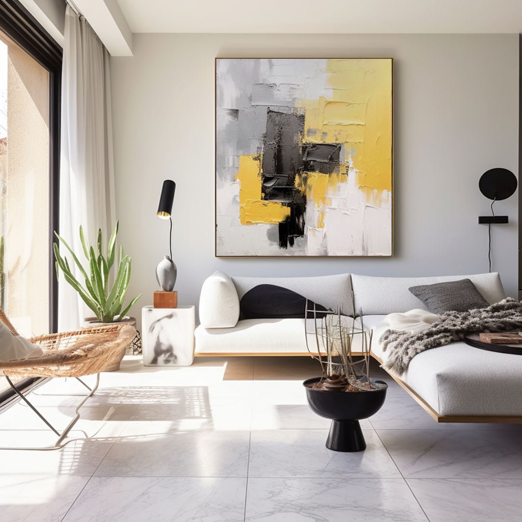 Abstract Painting "Ephemeral Balance"