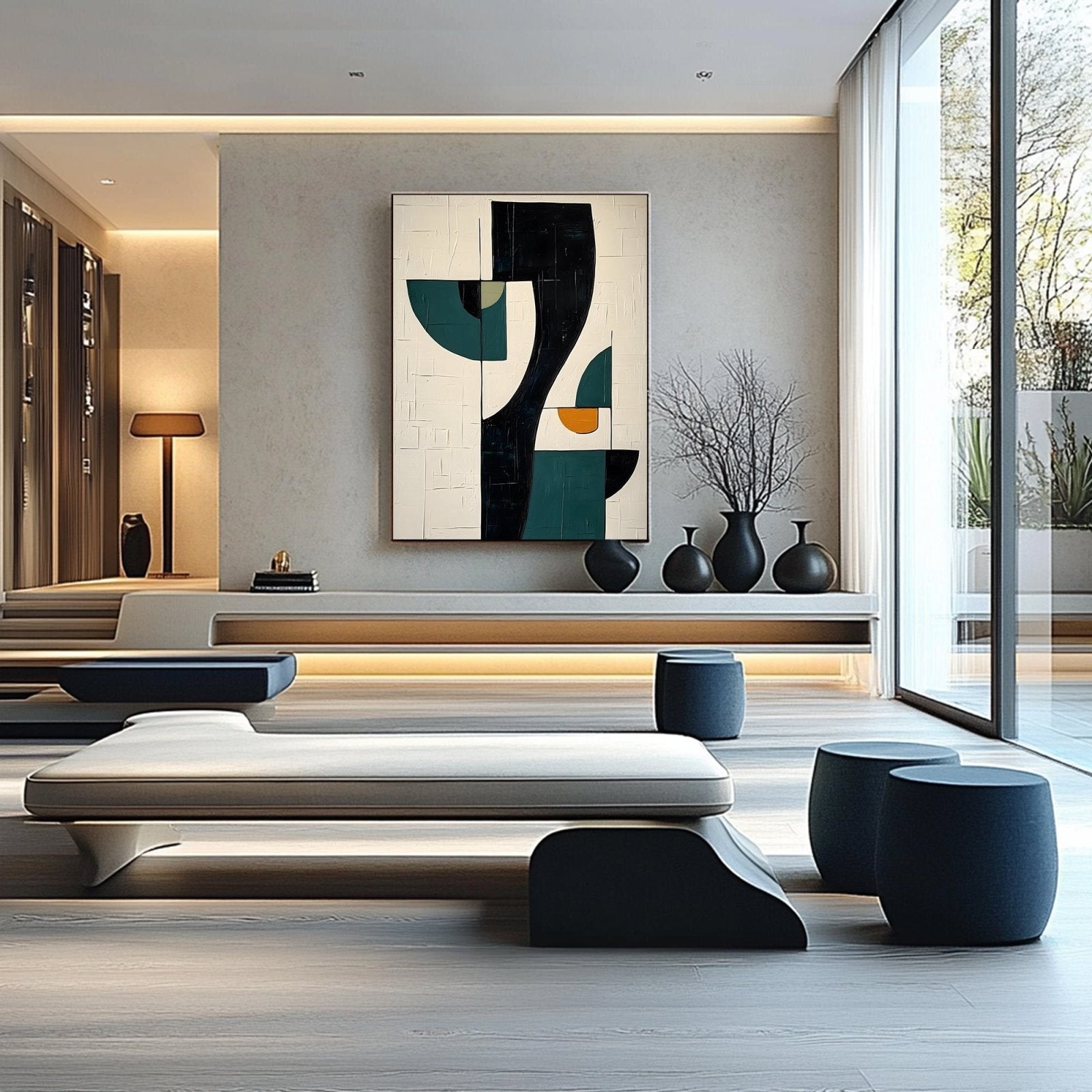 Abstract Painting "Equilibrio Abstracto"