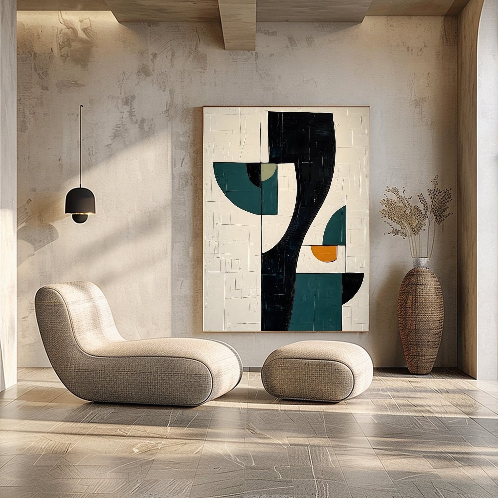 Abstract Painting "Equilibrio Abstracto"