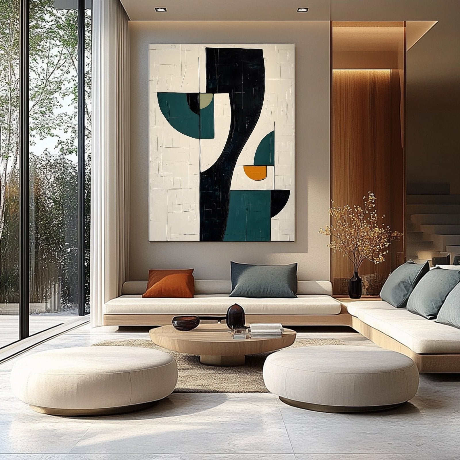 Abstract Painting "Equilibrio Abstracto"
