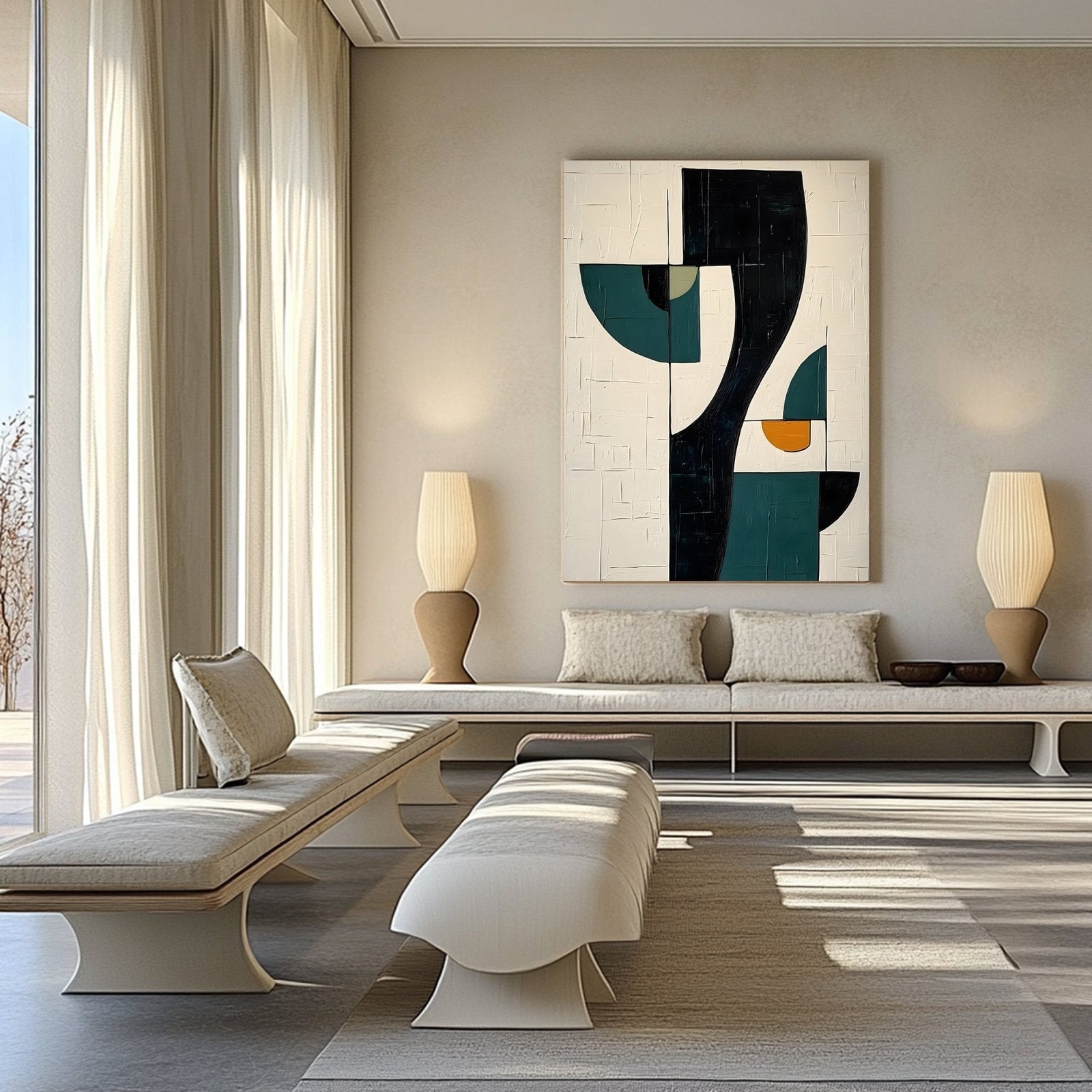 Abstract Painting "Equilibrio Abstracto"