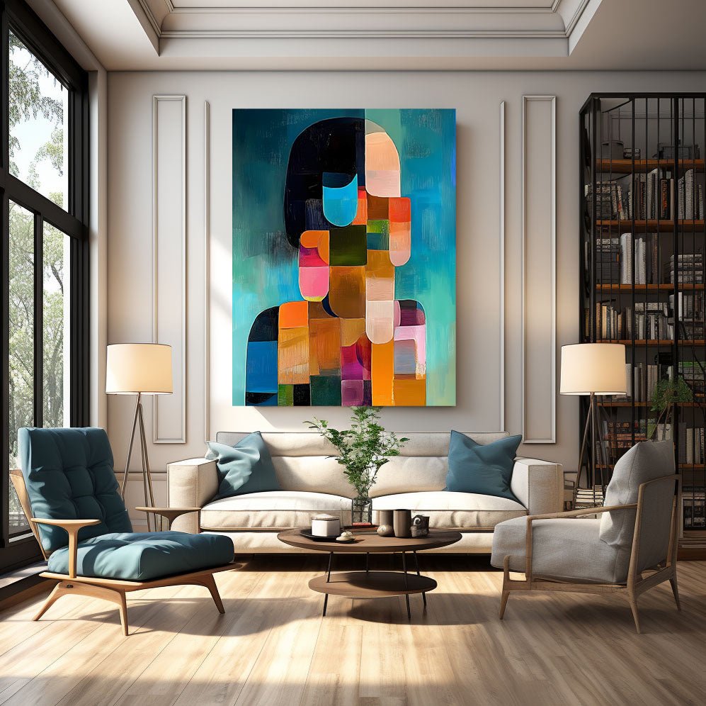 Abstrakt maleri "Esencia Abstracta"