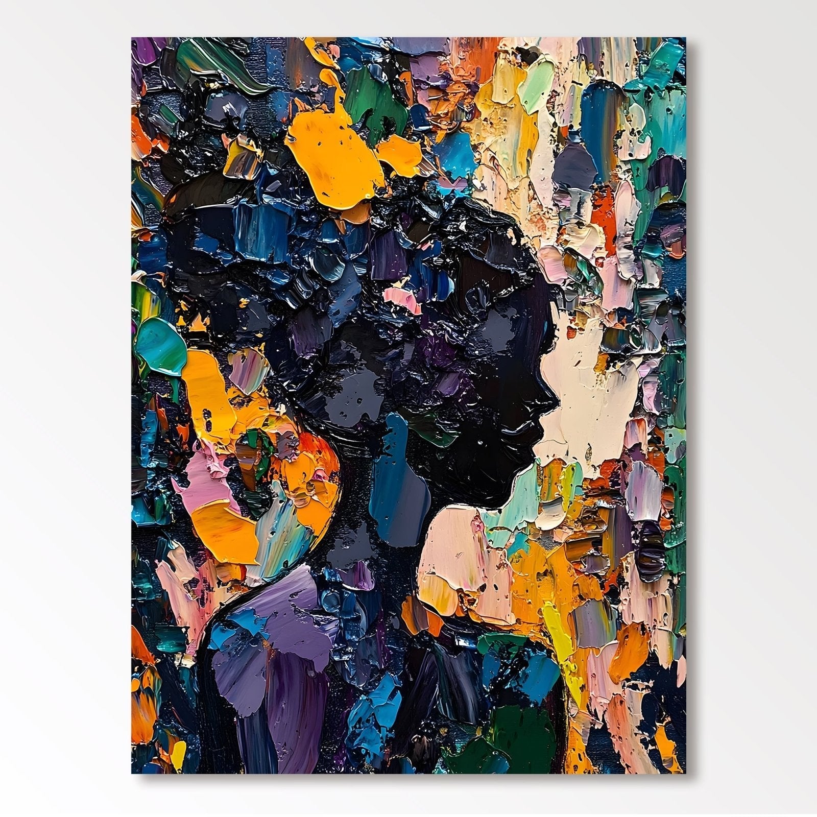 Abstrakt maleri "Esencia Colorida"