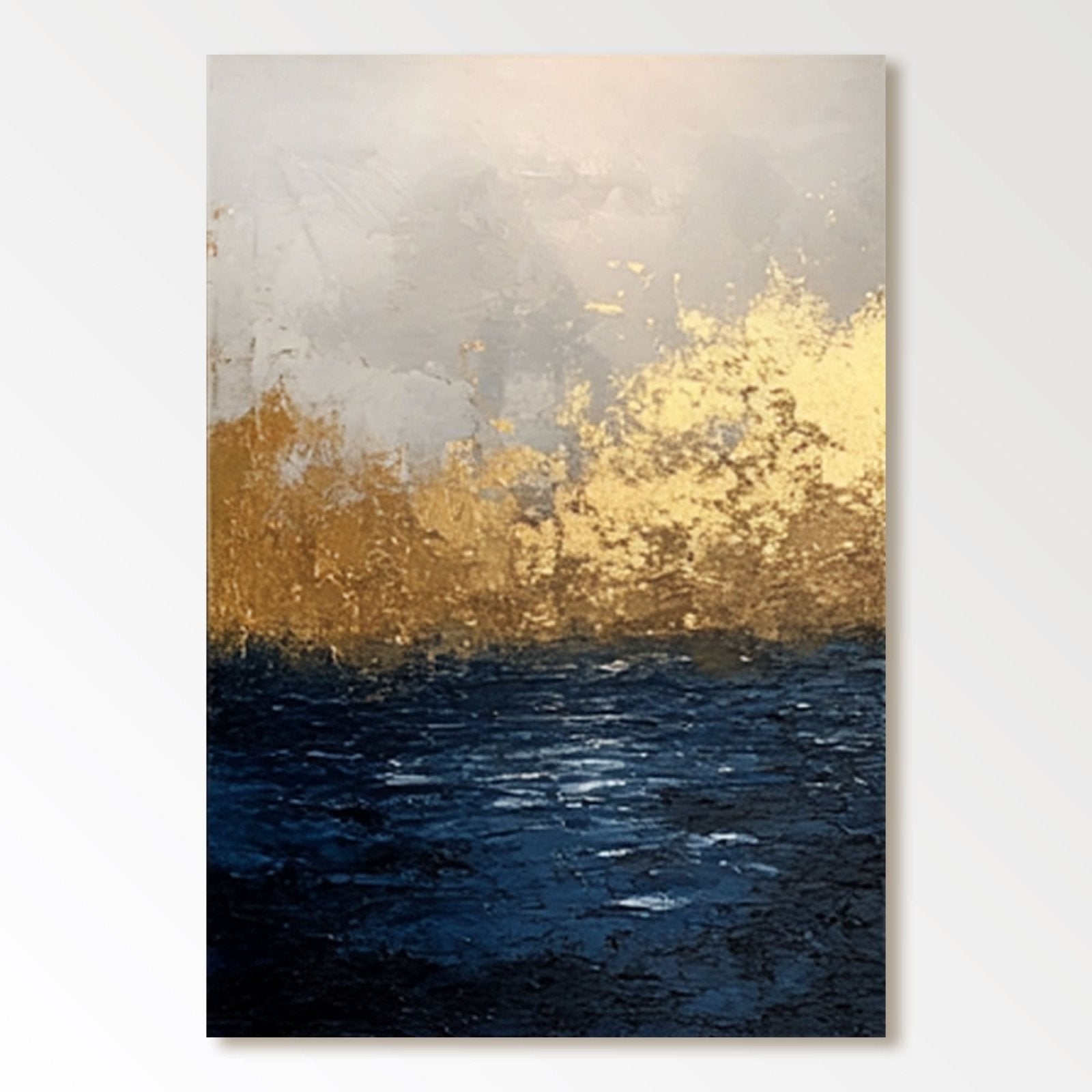 Abstract Painting "Éveil de la Tempête"