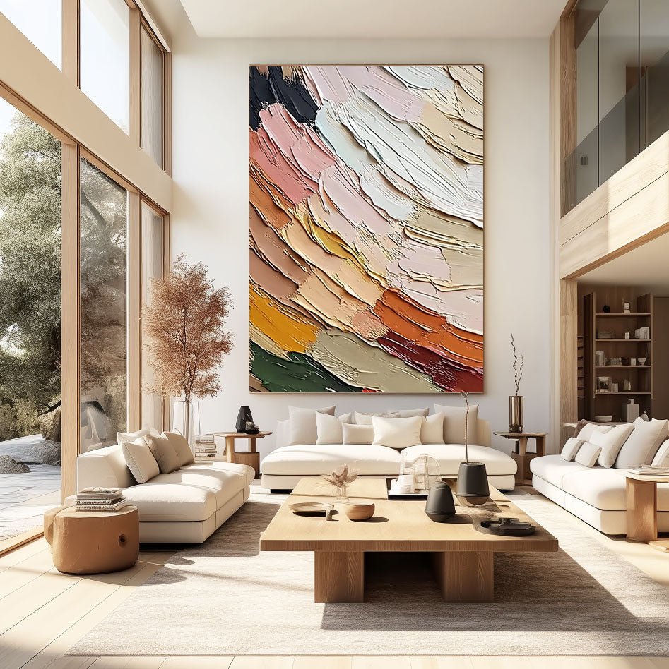 Abstraktes Gemälde „Farbe Emotion“