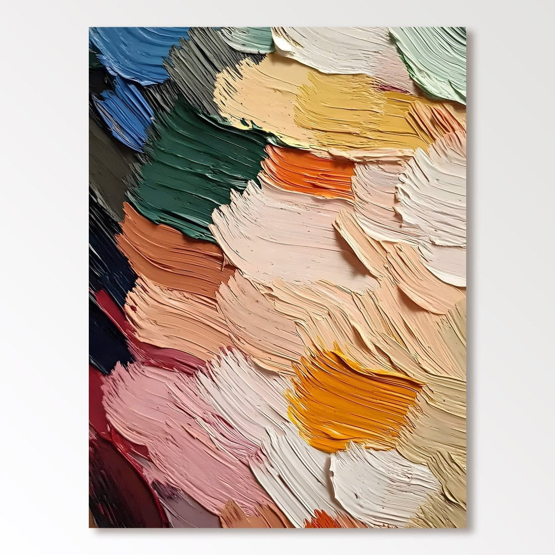 Abstract Painting "Farben Weisheit”