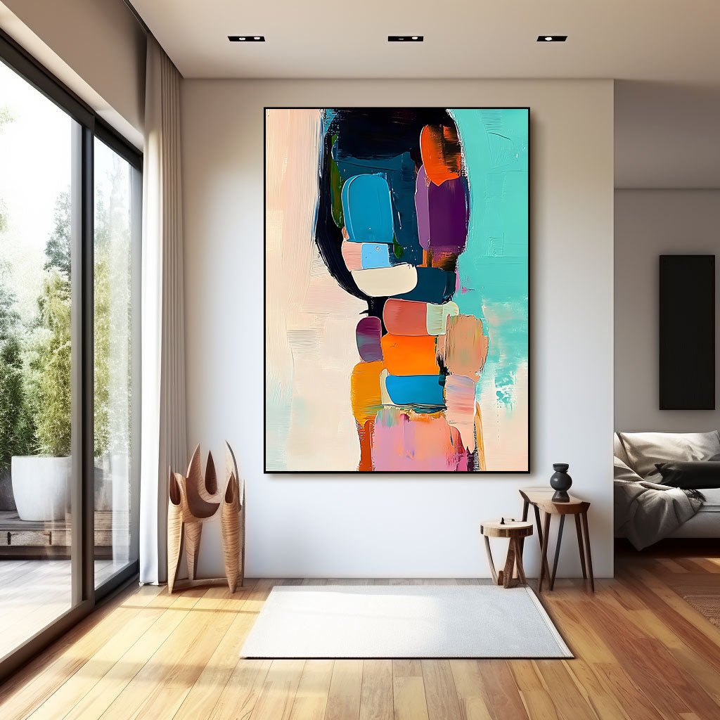 Abstract Painting "Farbenspiel”