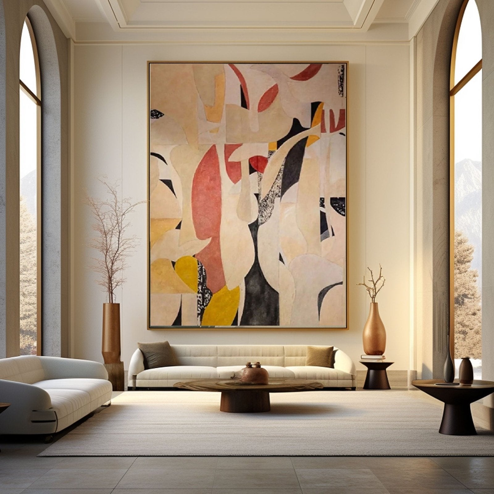 Abstract Painting "Foliage"
