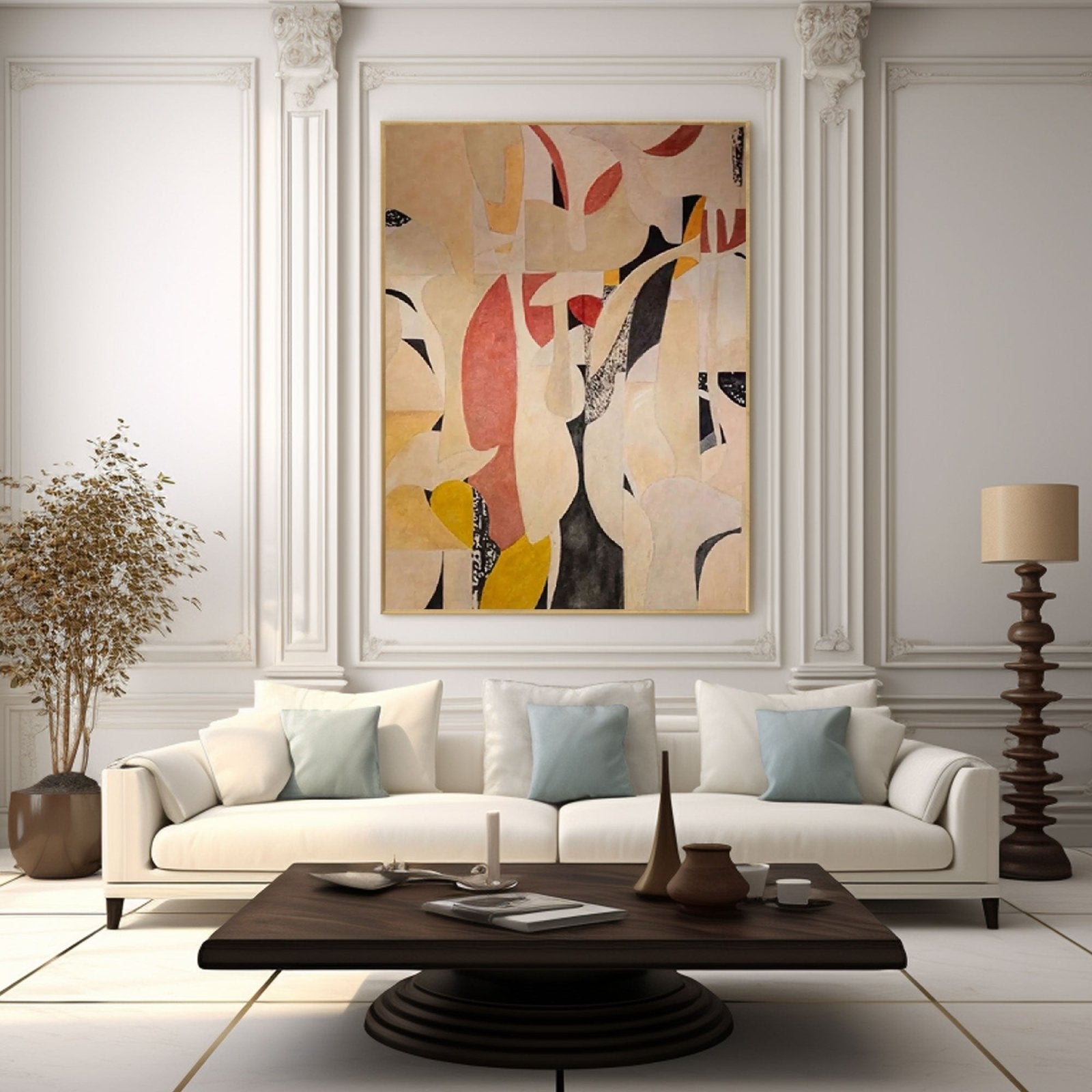 Abstract Painting "Foliage"