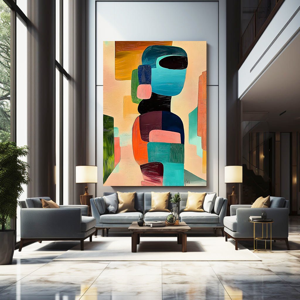 Abstraktes Gemälde „Forma Abstracta“