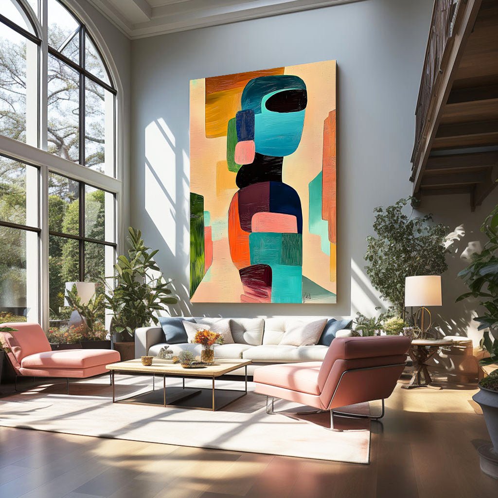 Abstraktes Gemälde „Forma Abstracta“