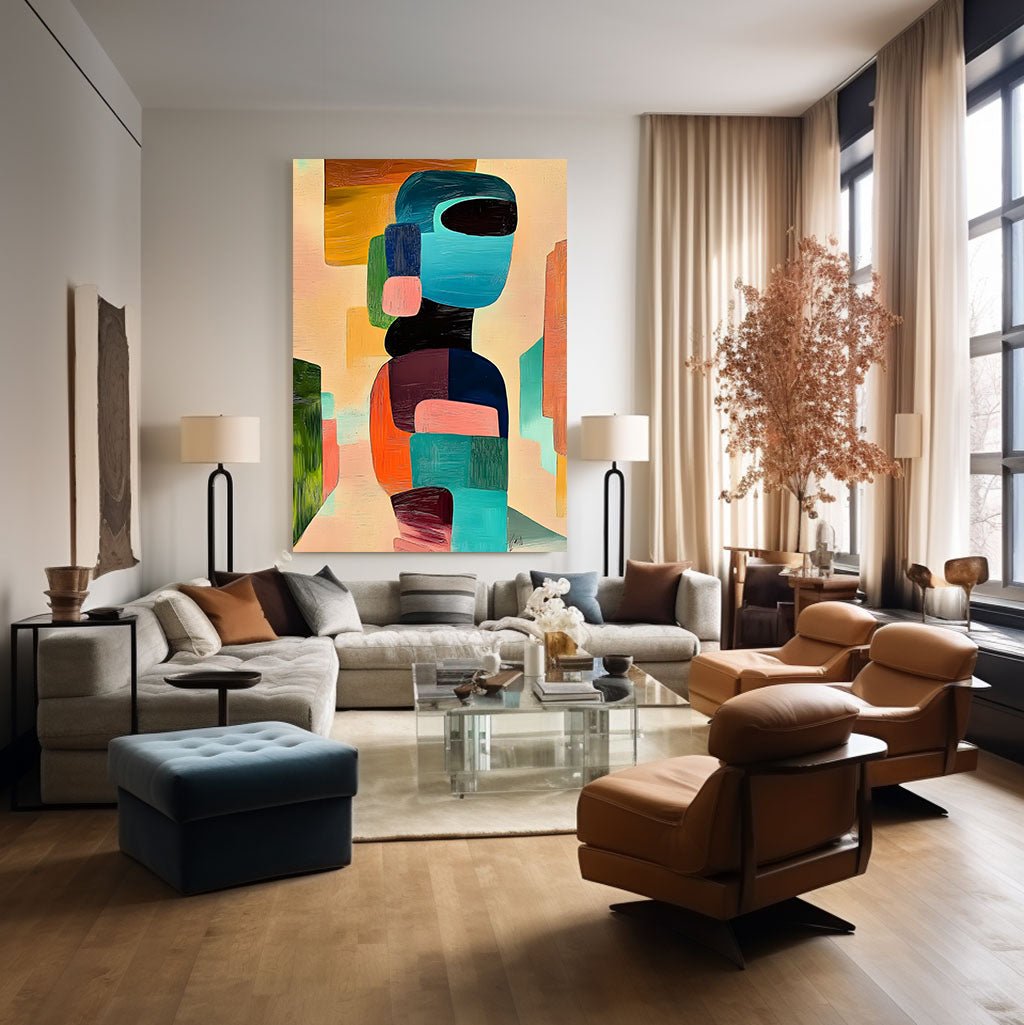 Abstraktes Gemälde „Forma Abstracta“