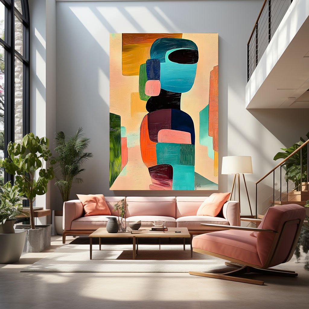 Abstraktes Gemälde „Forma Abstracta“
