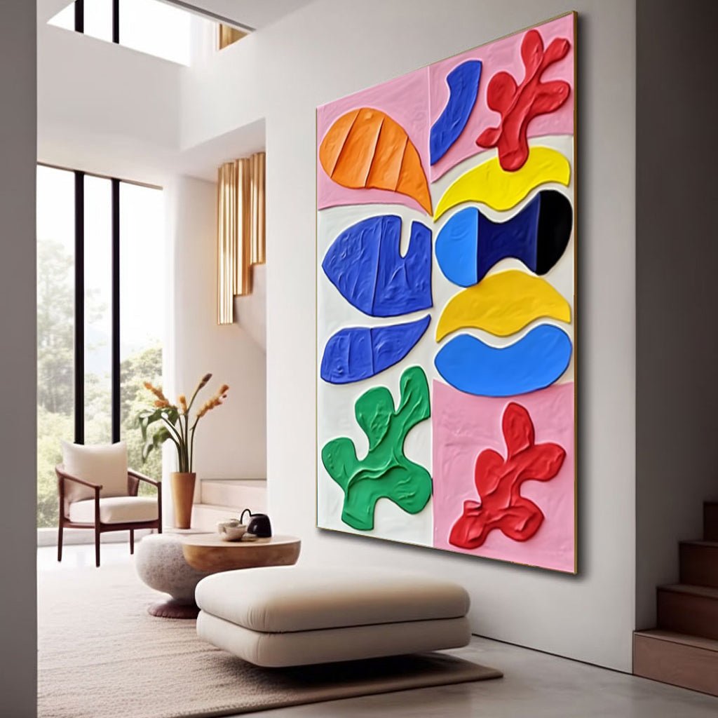 Abstract Painting "Formas Vibrantes”