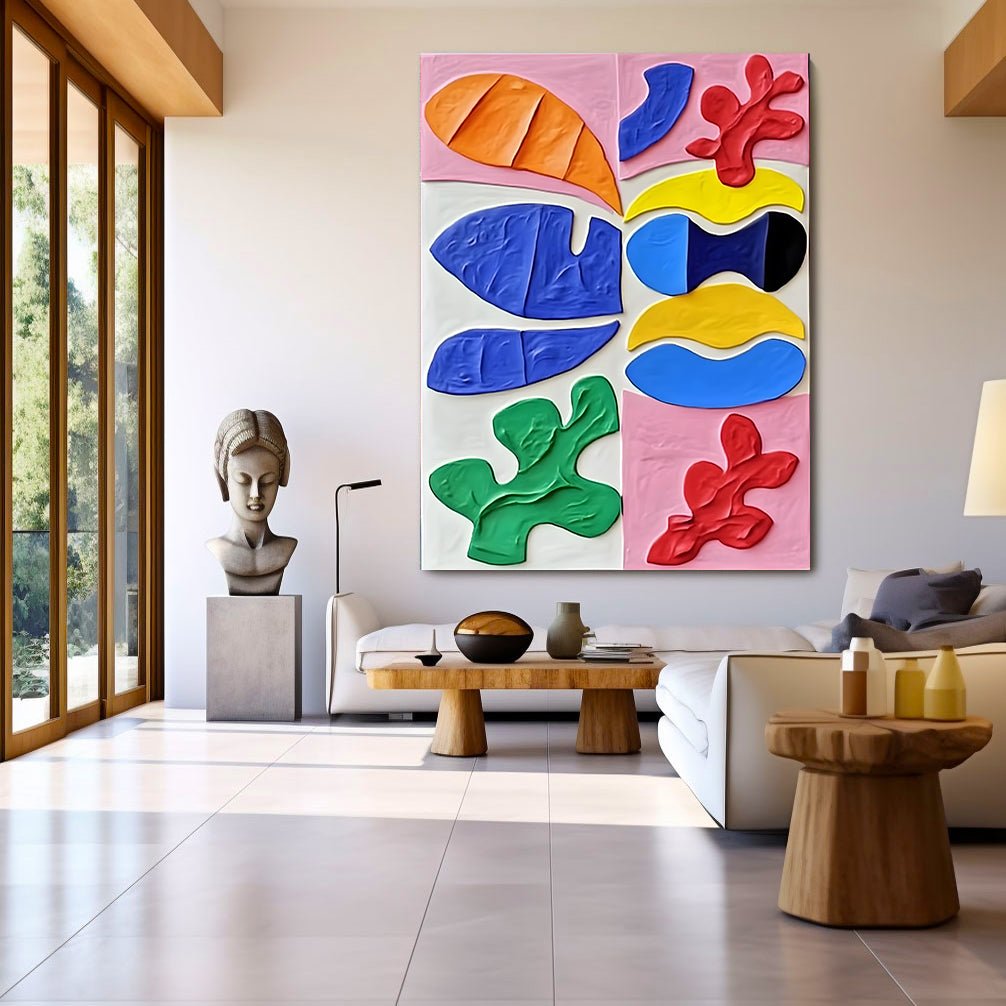 Abstract Painting "Formas Vibrantes”