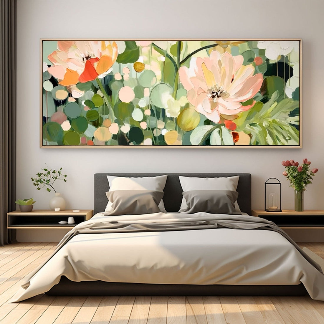 Abstract Painting "Fragile Echoes"