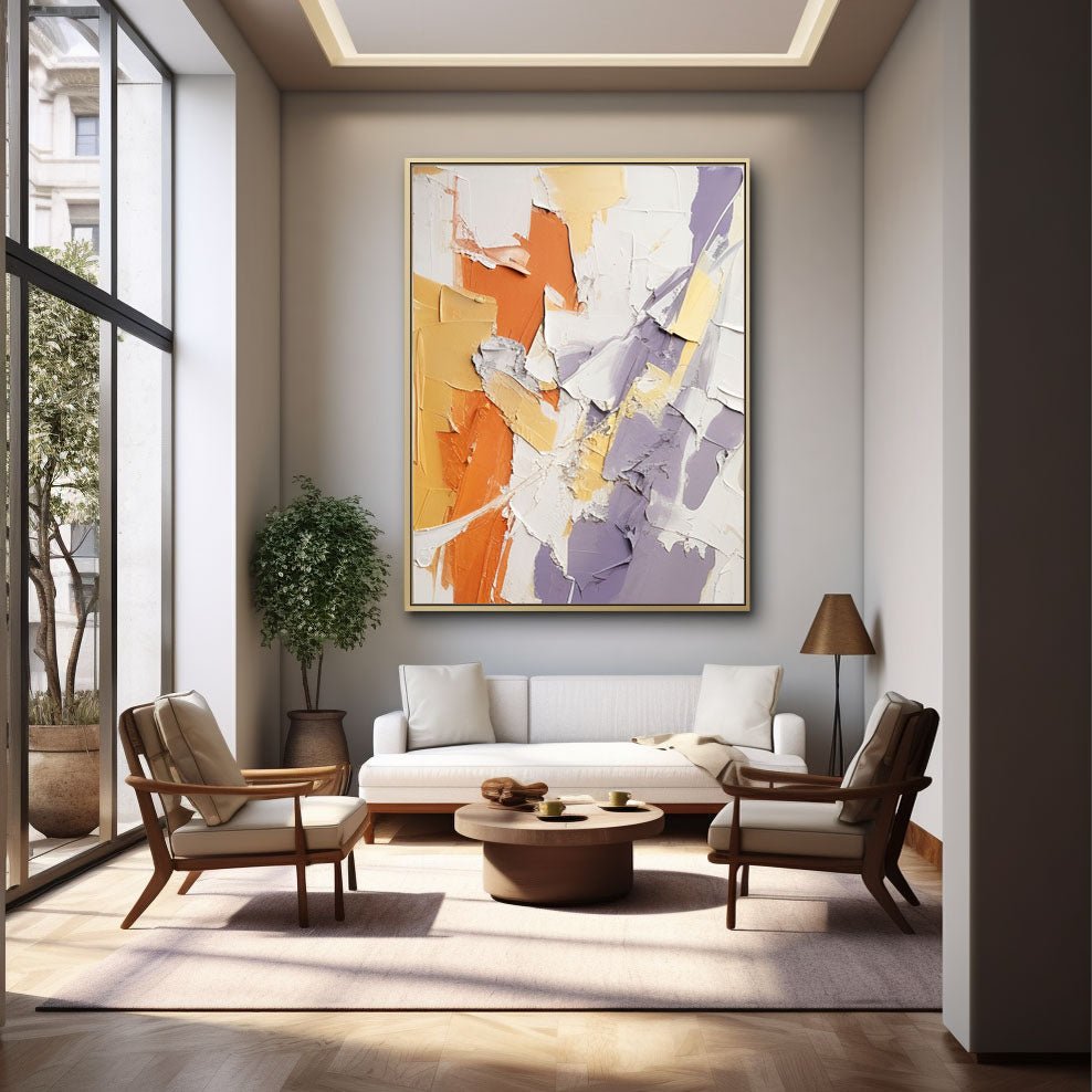 Abstract Painting "Fragmentation"