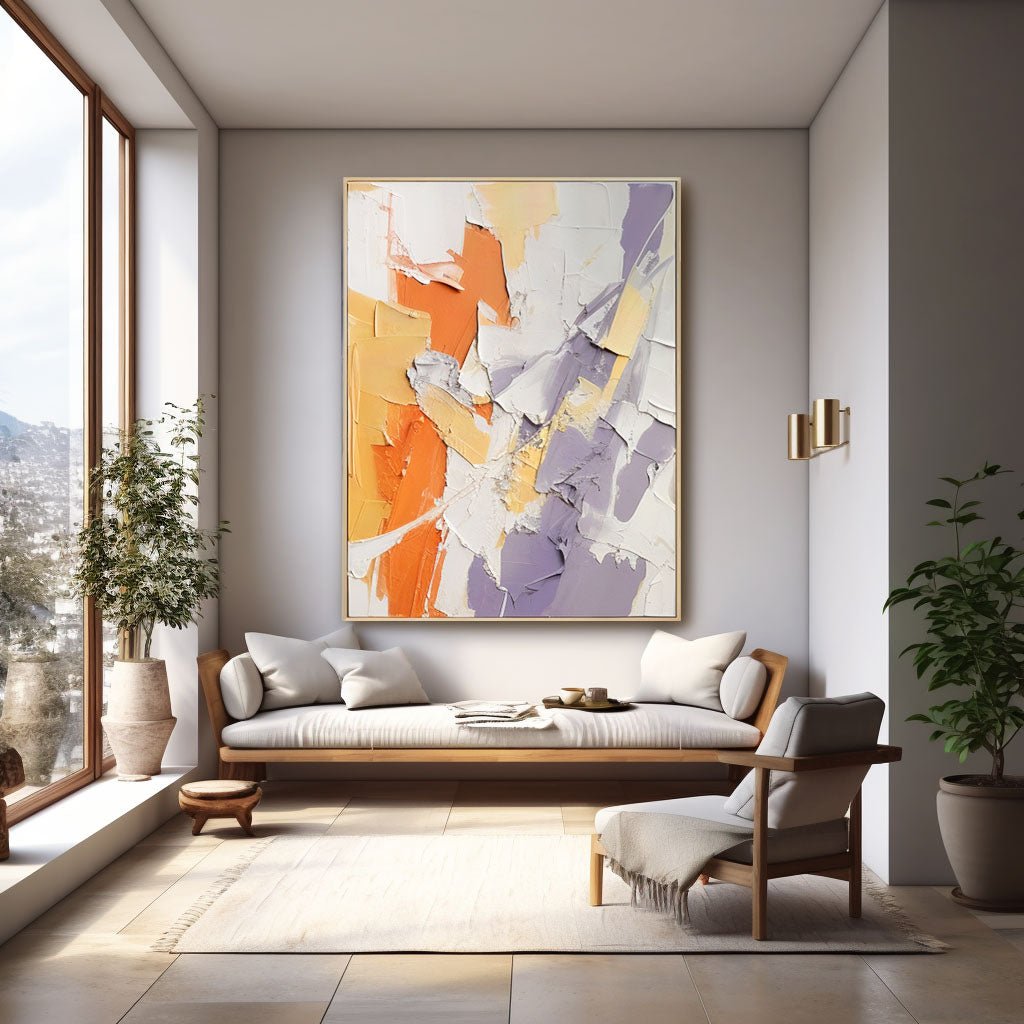Abstract Painting "Fragmentation"