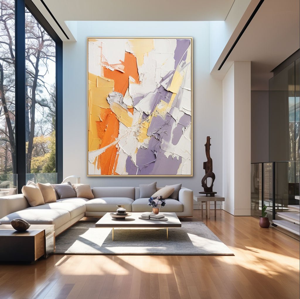 Abstract Painting "Fragmentation"