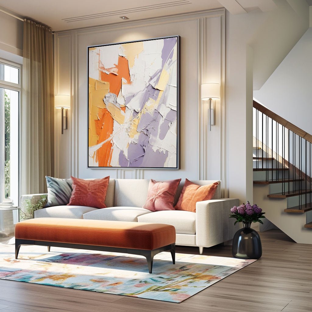 Abstract Painting "Fragmentation"