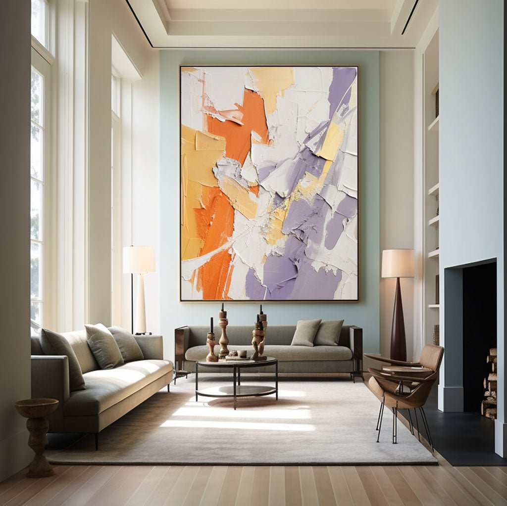 Abstract Painting "Fragmentation"