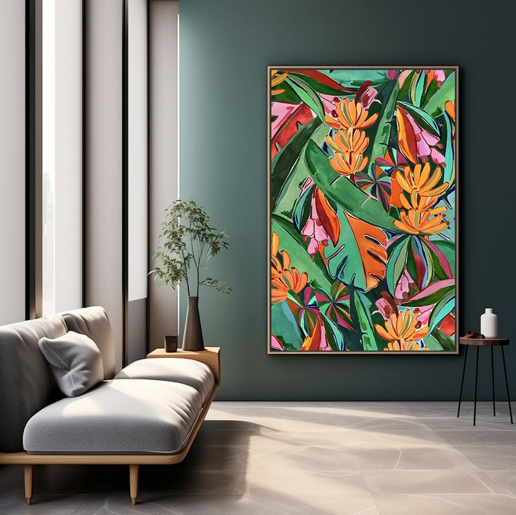 Abstract Painting "Fragments of Light"