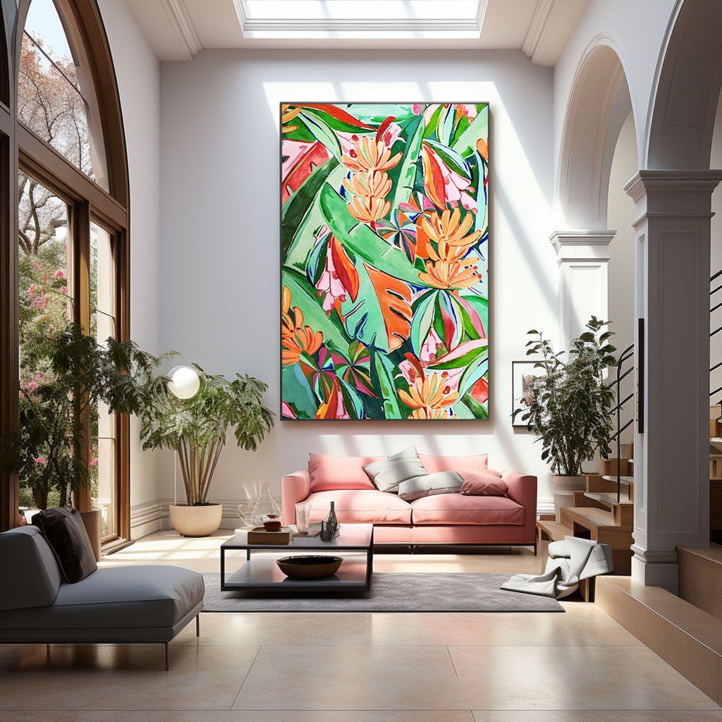 Abstract Painting "Fragments of Light"