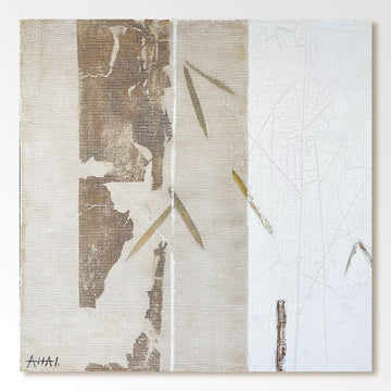 Abstract Painting "Fragmenty Bambu”