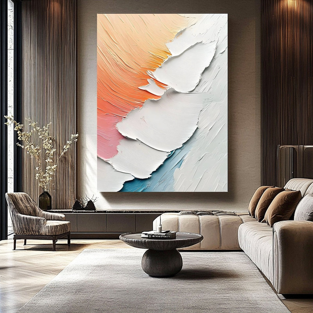 Abstract Painting "Fusión de Tintes”